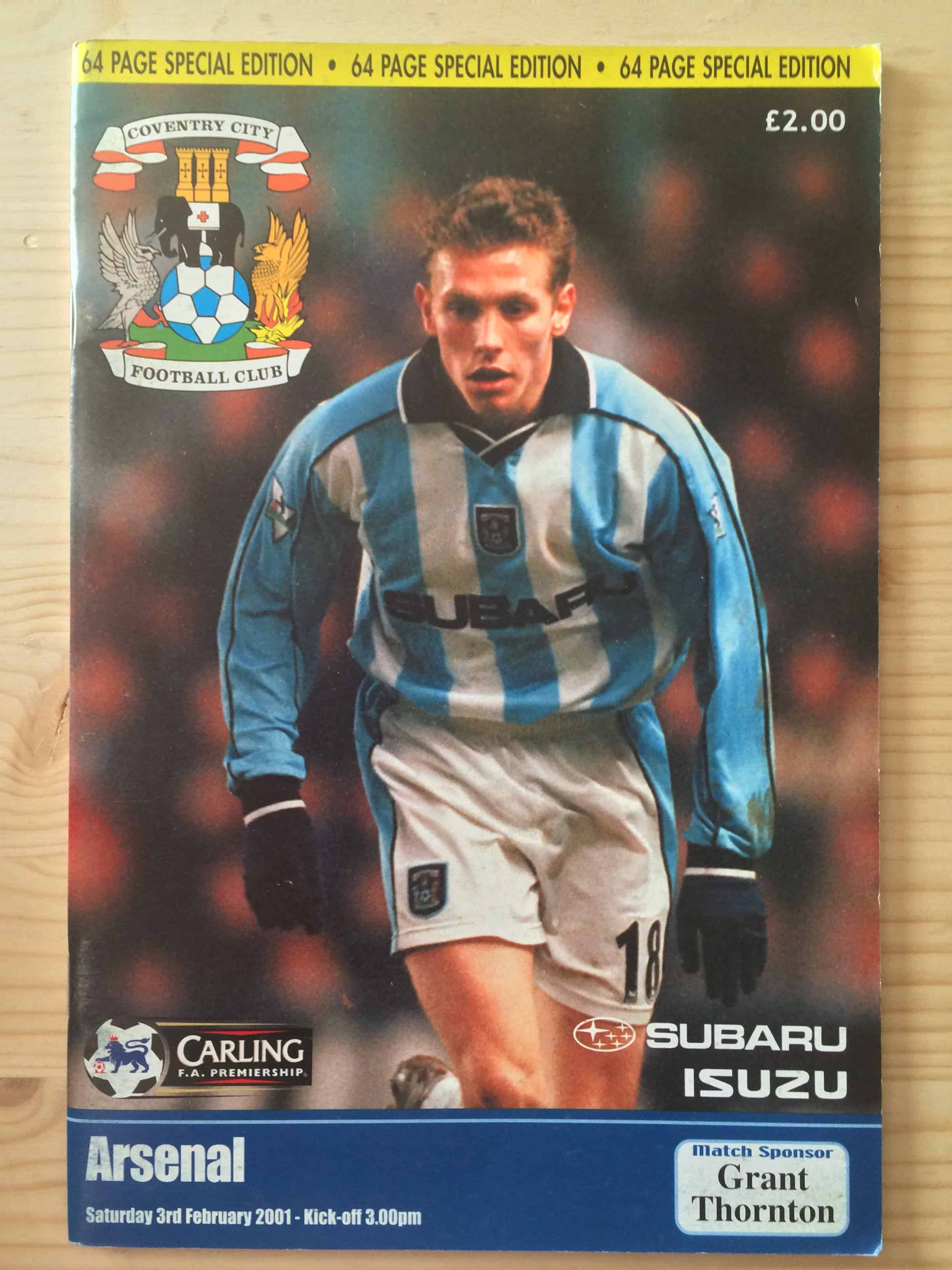 Coventry City FC v Arsenal FC